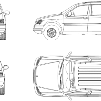 Mercedes Benz M - complete views